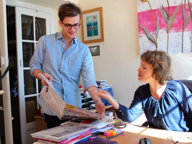 Actuellement stagiaire chez Maryse Masse Communication, Lionel Guirard assure les relations presse de restaurants tels que le Petit Pergolèse et la Cristal room Baccarat, où officie le chef étoilé Guy Martin. L'étudiant de l'Efap est à bonne école.