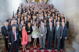 320 apprentis réunis au Sénat (VIe).