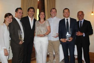 Le 28 juin, Yannick Alléno et Hervé Fleury ont remis les Trophées Bocuse & Co 2014 a quatre...