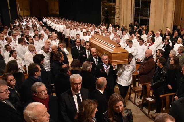 Les obsèques de Paul Bocuse en la Cathédrale Saint-Jean.