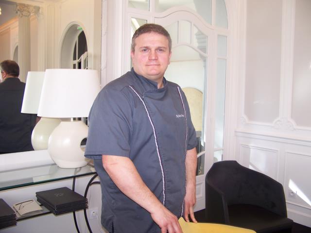 Le chef Sylvain Roux