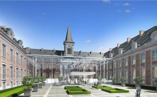 Photo d'architecte du futur Martin's Hotel du Hainaut.