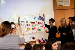 Le lycée Albert De Mun a de nombreux partenariats dans toute l'Europe grÄce à Erasmus +