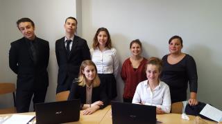 Les stagiaires de la session 2016 – 2017 en pleine préparation de leur départ