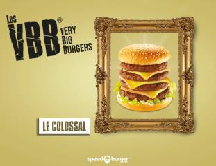 Le Colossal de Speed Burger.