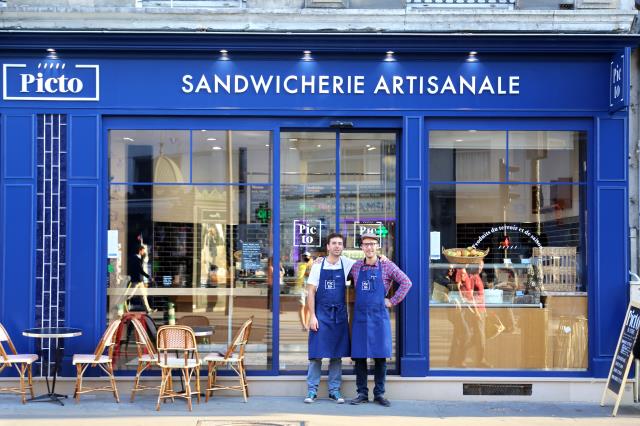 Matthieu Babinet et Guillaume de Murard ont fondé leur sandwhicherie en octobre dernier.