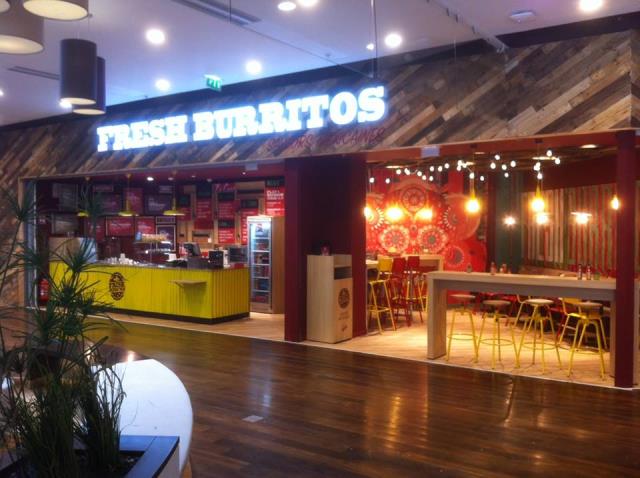 Fresh Burritos à OPARINOR à Aulnay-sous-Bois, une première ouverture en cente commercial.