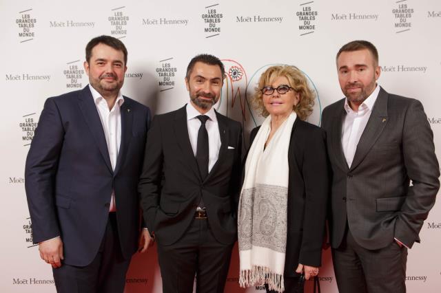 Jean-François Piège, vice-président, David Sinapian, président, Maryse Trama, délégué France et Serge Schaal, vice-président.