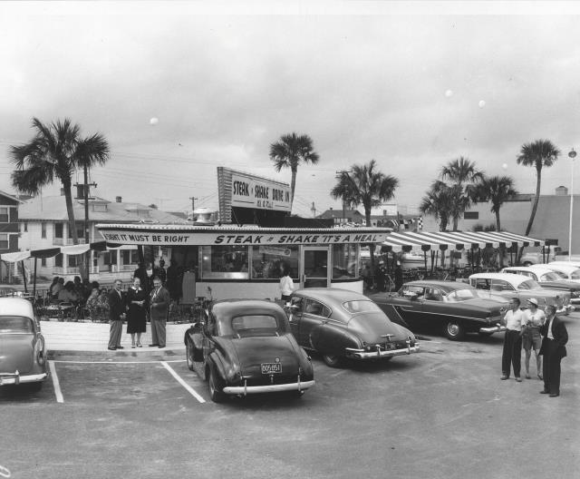 Steack'n Shake de Daytona Beach en 1956.