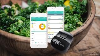 Une des solutions disponibles pour analyser son assiette