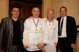 Patrick Guiltat, Éric Cellier, Christian Têtedoie et Jacques Mazerand