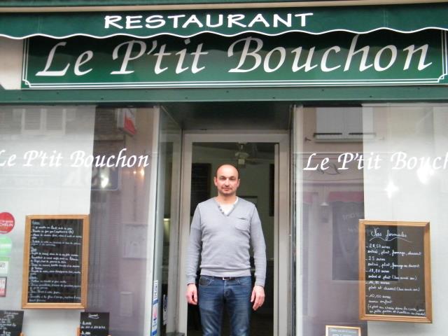 Christophe Jamet patron du P'tit Bouchon à Gien