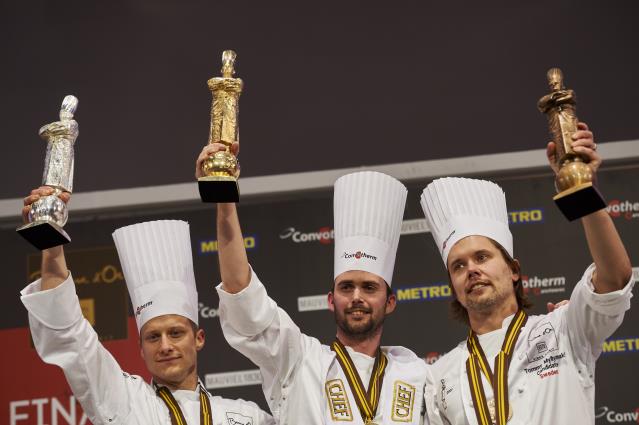 Norvège - Etats-Unis - Suède, le podium du Bocuse d'or 2015