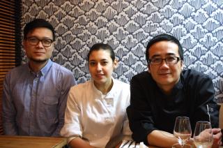 Viet Nguyen, Adeline Gobin et Nhat Pham du restaurant An di an di, Paris XXe