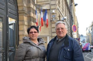 Catherine de Bruyne, directrice générale de la Fagiht et Claude Daumas, hier après-midi, à la...