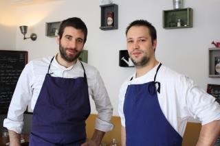 Enrico Bertazzo et Keenan Ballois, les deux chefs des Affranchis, Paris IXe