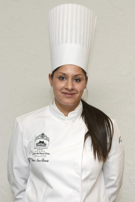 Laure-Anne Dennis, 25 ans, Restaurant du Parc des Eaux Vives à Genève.