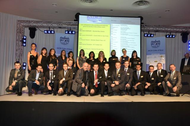 Les candidats 2013 autour du président Georges Pradier.