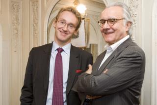 Laurent Plantier (à gauche) et Alain Ducasse, ont racheté en 1999 Châteaux & Hôtels Indépendants,...