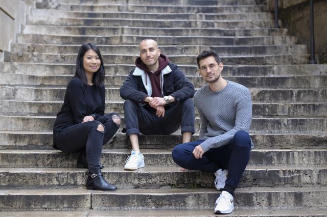 Linda Trin, Alexandre Hattab et Yohann Comte (de gauche à droite) ont ouvert en janvier l'Avocateria.