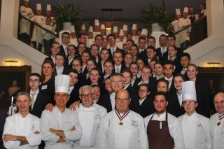 Le dîner des chefs de l'association Humanithaï au Royal Evian