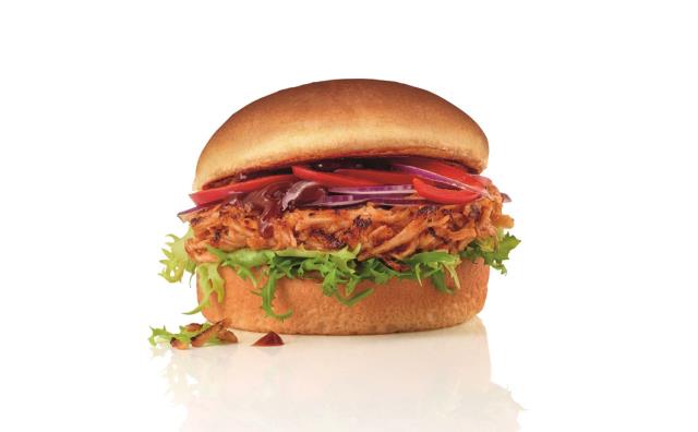 Le Pulled Chik'n® Burger.