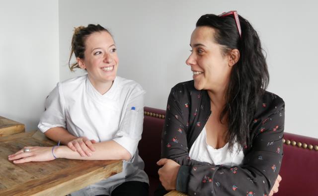 Marine Thomas et Elodie Recordon, les deux restauratrices de Padam, Padam, Paris XVIIIe