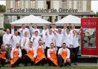 Les candidats et les membres du jury du premier Trophée Masse Suisse.