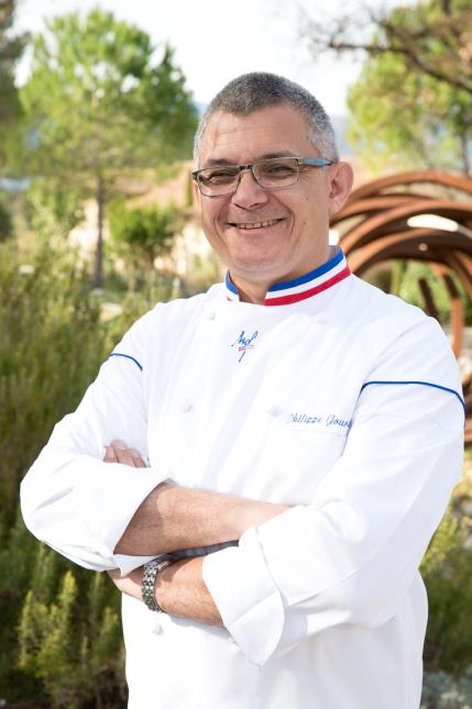 Philippe Jourdin, chef exécutif des restaurants de Terre Blanche, dont la table gastronomique, Le Faventia