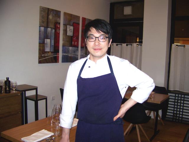 Le chef Younghoon Lee a choisi de s'installer à Lyon, ville pour laquelle il a eu un coup de coeur