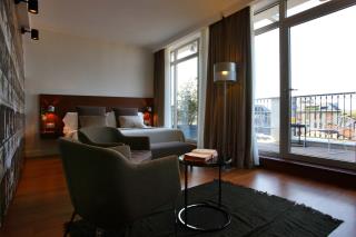 Une suite junior à l'hôtel 4 étoiles Milano Scala.