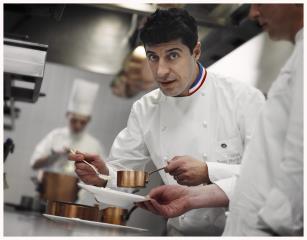 Yannick Franques, chef 2 étoiles du Château Saint-Martin & Spa.