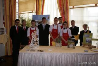 Les jeunes du lycée Francois Rabelais d'Hérouville St Clair (14) valorisent les produits Normands à...