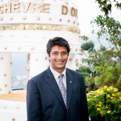 Thierry Naidu, directeur général du Château de la Chèvre d'Or et président de Phoenix Hotel...