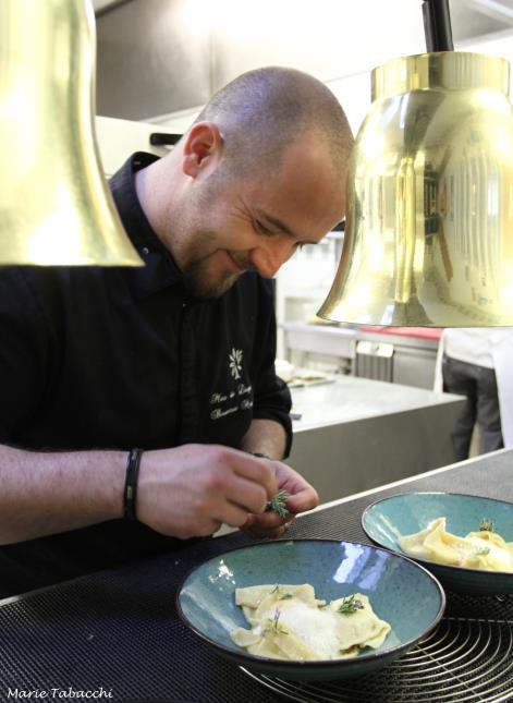 Arnaud Bouxirot, chef au Mas du Lingousto à Cuers