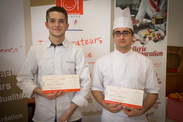 De gauche à droite : Louis Sifferlin et Adrien Drapeau.