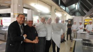 Les chefs participant à l'opération.