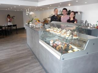 Jérémy Hafsi, Stéphane et Aurélie Rossi, le trio gagnant de L'Assiette.