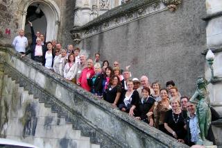 Le groupe réunit au Palace Hôtel de Bussaco, membre de Baga Friends.