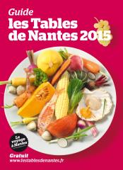 Le guide des Tables de Nantes est diffusé à 45 000 exemplaires dans les restaurants, bars, hôtels...