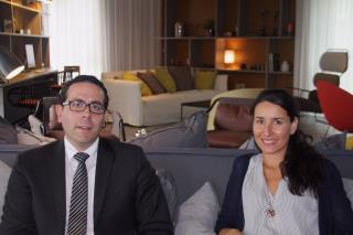 Alexandre Conte et Marie Sabouraud, directeur et directrice ajointe de ce nouvel Okko Hôtel...
