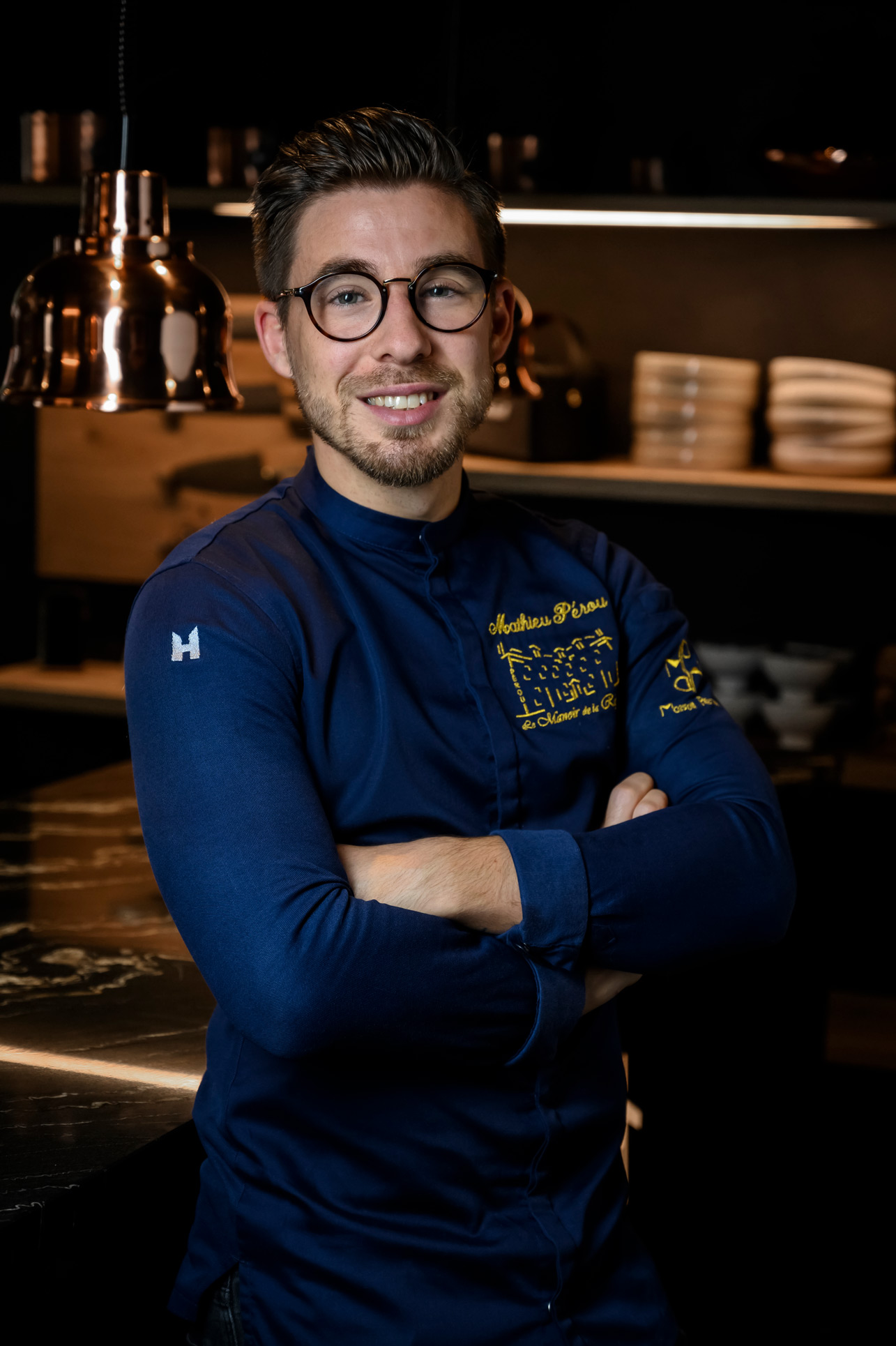 Le chef étoilé Mathieu Pérou.