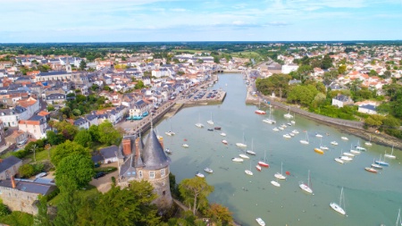 Le littoral de la Bretagne et des Pays de la Loire (ici, Pornic) ont enregistr de trs bons rsultats en aot.