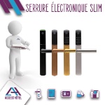 La serrure électronique Slim d'Omnitec System