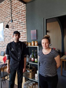 Emmanuel Catherine et Kelly Letourneur ont rouvert le restaurant en dbut d'anne.