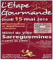 Etape gourmande de Sarreguemines le 15 mai