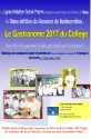 Appel à candidatures pour le concours Le gastronome du collège 2017