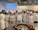 Visite d'un collègue parisien à l'école Ferrandi Paris Campus de Bordeaux pour un atelier "entremets glacés"