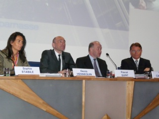 Sophie Stabile, Denis Hennequin, Pascal Quint et Yann Caillere.