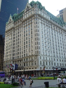 The Plaza Hotel.